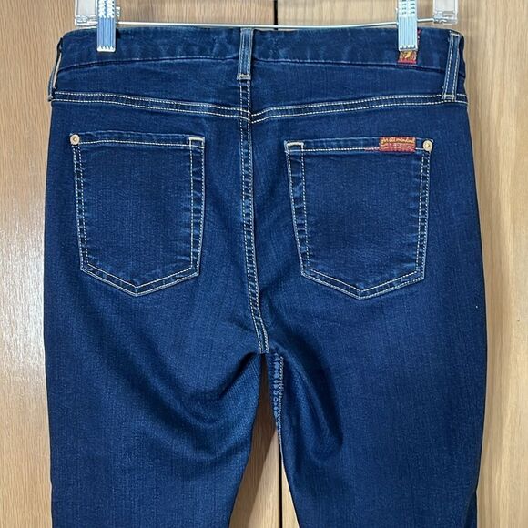 7 For All Mankind Skinny Jeans Sz 29 - Picture 7 of 10